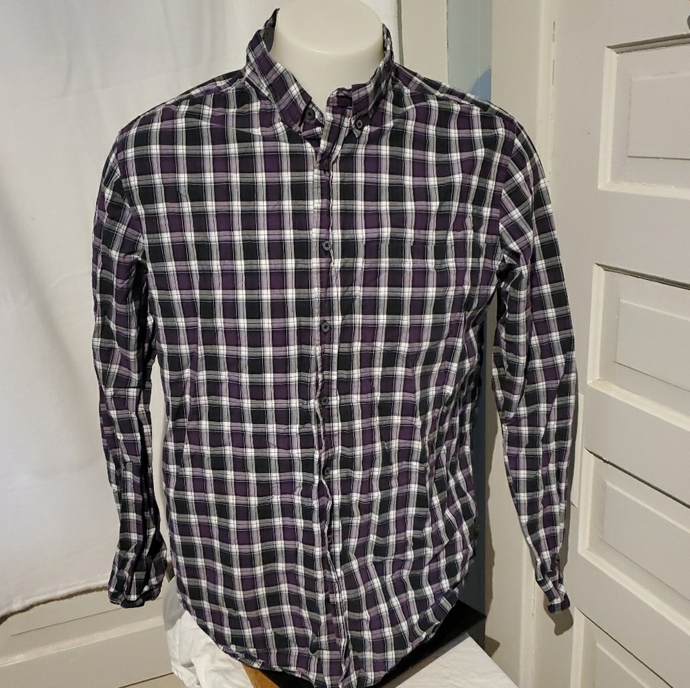 American Eagle Button Up Shirt Mens XLT